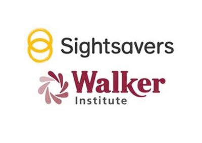 Walker launches new partnership with Sightsavers