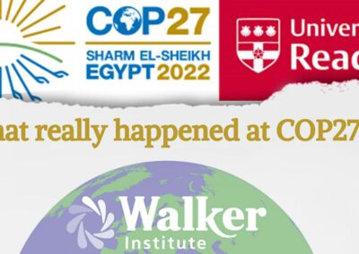 COP 27 Side Event: IPCC AR6 water security conclusions& launch of the Expanded Water Tracker for National Climate Plans
