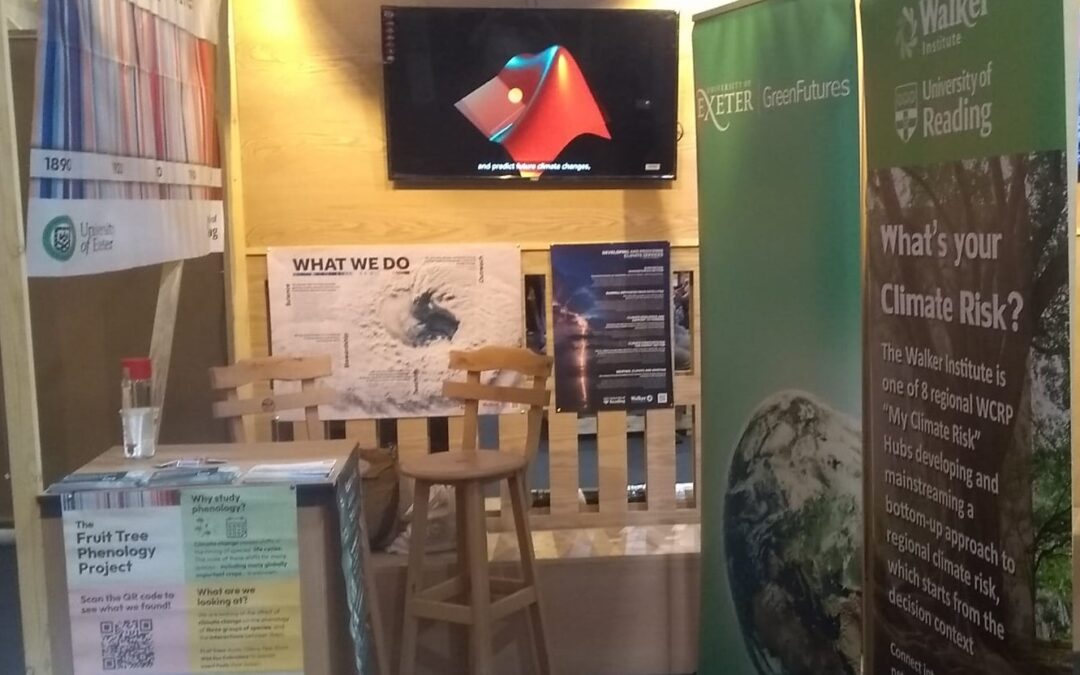 COP27 Exhibition space – Walker Institute