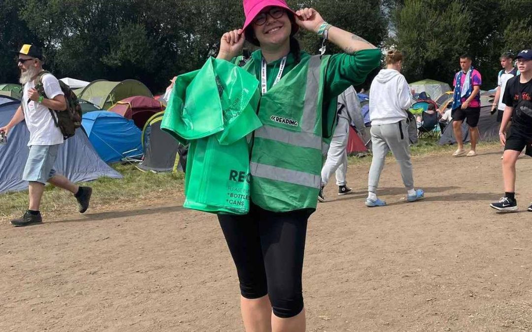 Lynn De Miranda – Green Messenger at the Reading Festival