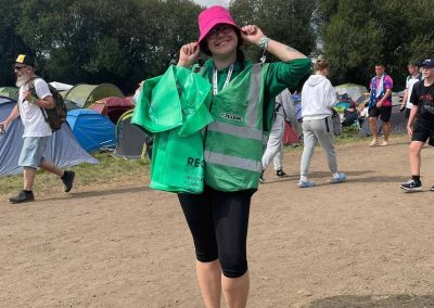 Lynn De Miranda – Green Messenger at the Reading Festival