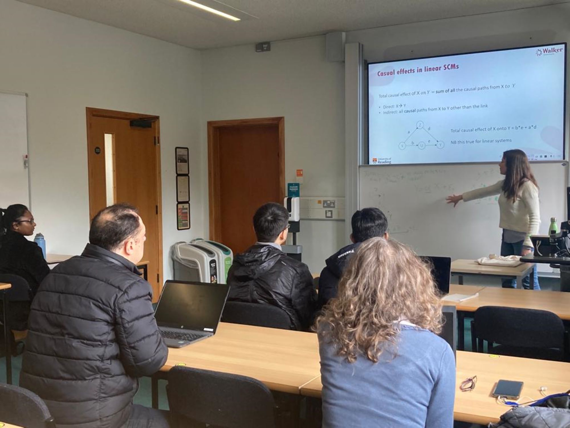 picture of students attending a lecture