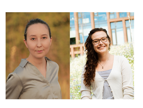 Zarina Saidaliyeva and Lynn De Miranda