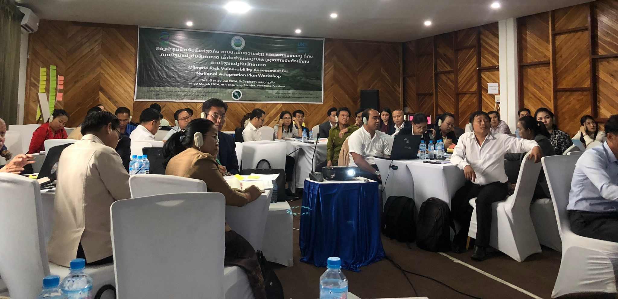 workshop participants attending