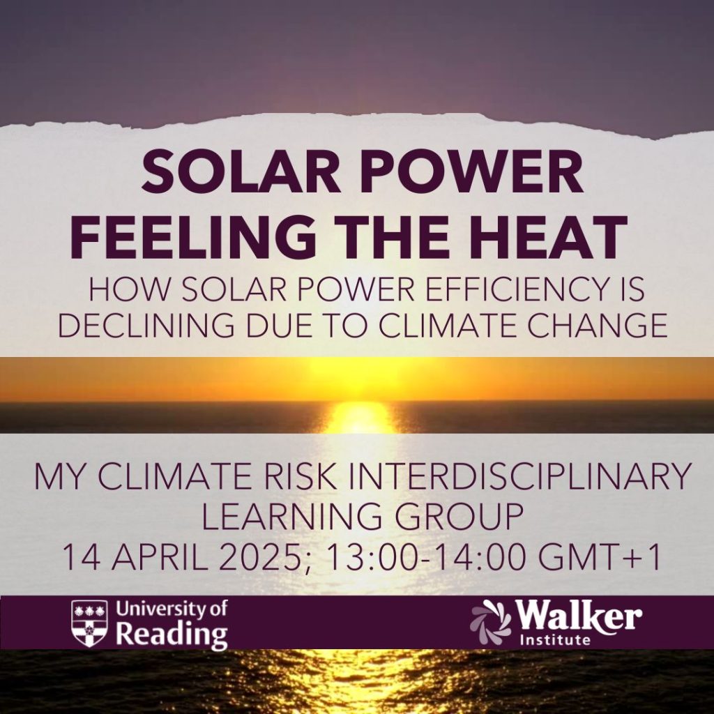 poster for MCRILG April session