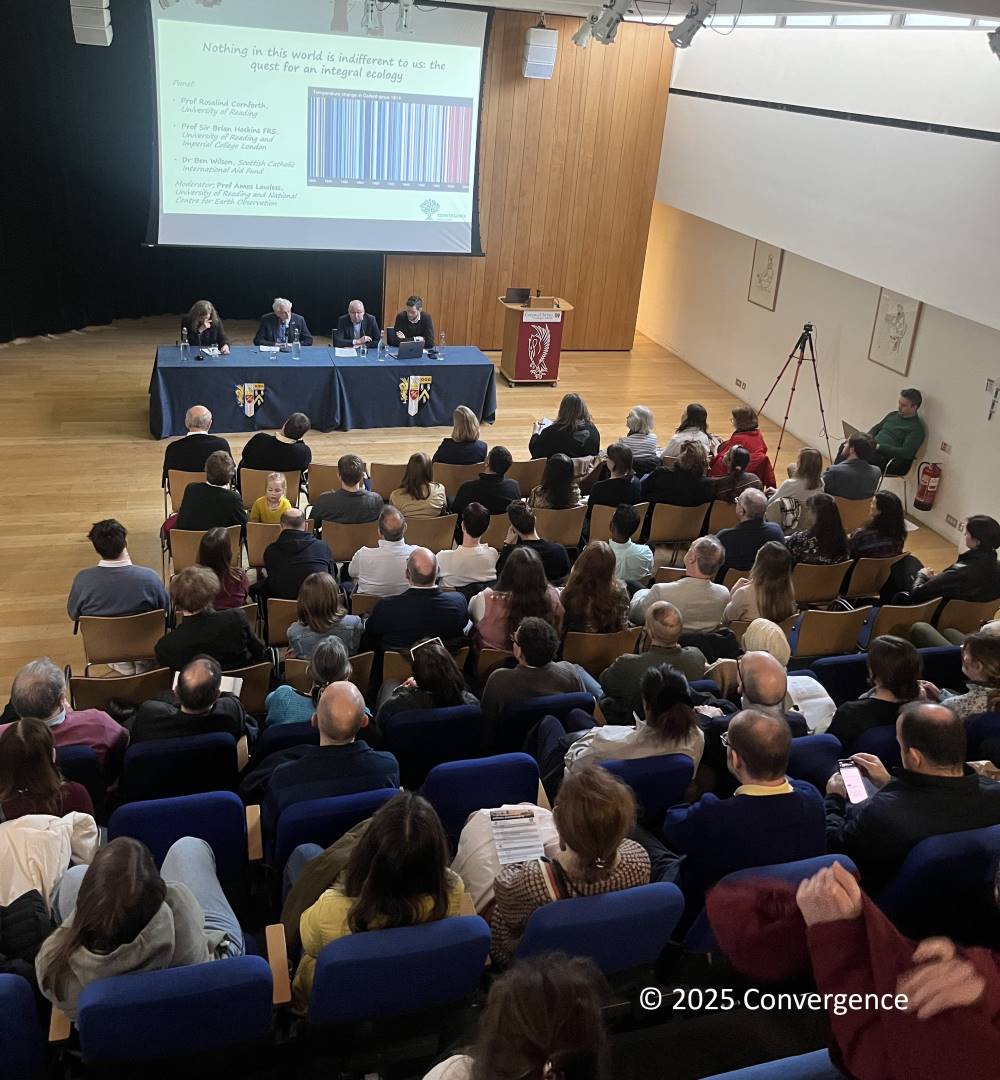 Convergence 2025 conference: General view of the audience and panel