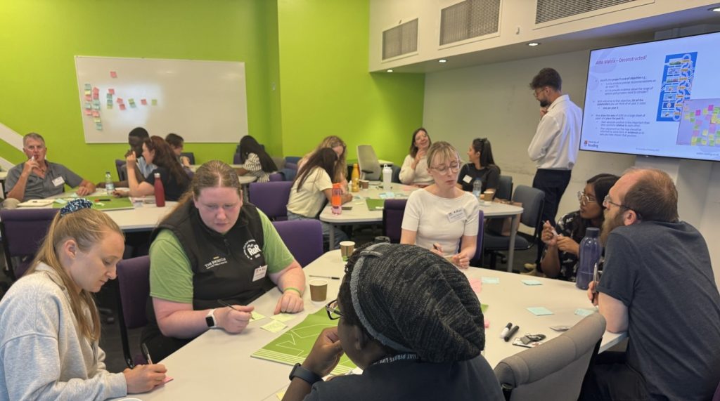 FBS summer school students attending the Walker Workshop