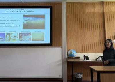 Our Visiting Academic, Dr Xiaolan Li on Dust Emission Processes